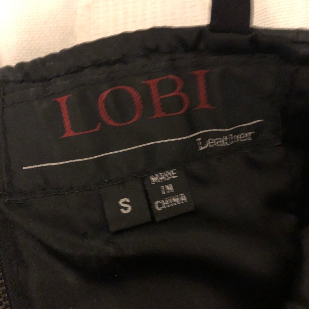 Vintage Reformation x Lobi Leather Black Tank Top - Picture 4 of 8